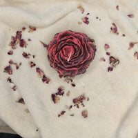 Red & Burgundy Peony - Set of 1