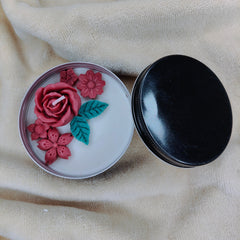 Blush Bloom Tin Candle